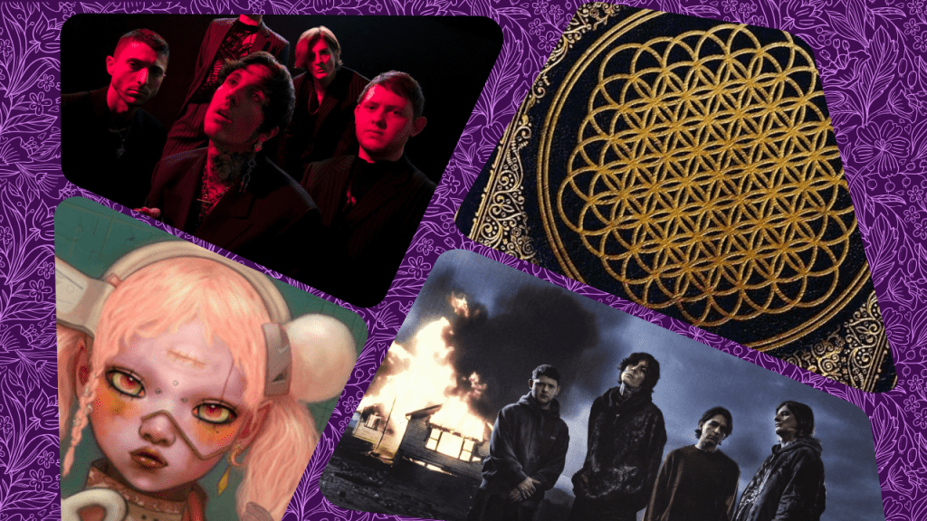 Bring Me The Horizon. Oliver Sykes, Lee Malia, Matt Nicholls y Matt Kean, Sempiternal, Post Humana Next Gen