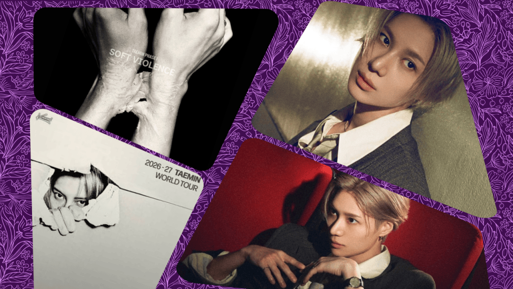 Taemin presenta Phase1: Soft Violence, portadas del álbum
